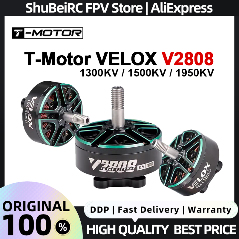 Geprc Rad Vtx 5.8G 2.5W - Silnik bezszczotkowy T-Motor VELOX V2808 1300kv