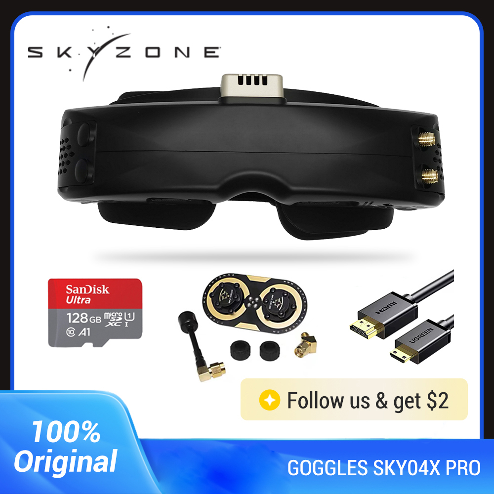 Skyzone Sky04X Pro Oled Fpv Goggles - Okulary FPV Skyzone SKY04X PRO 5.8GHz