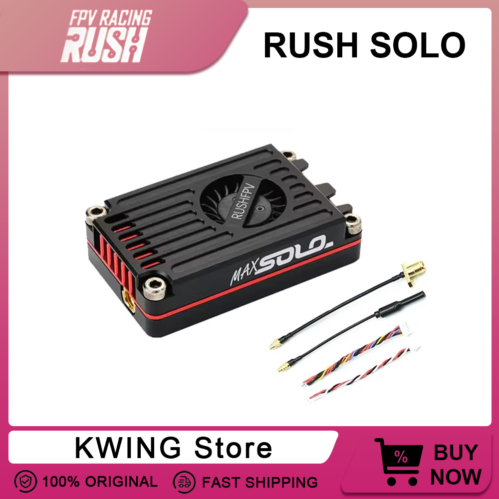 RUSH MAX SOLO 5.8GHz 2.5W VTX  – Rushfpv Rush Max Solo 5.8G 2.5W Vtx recenzja i cena