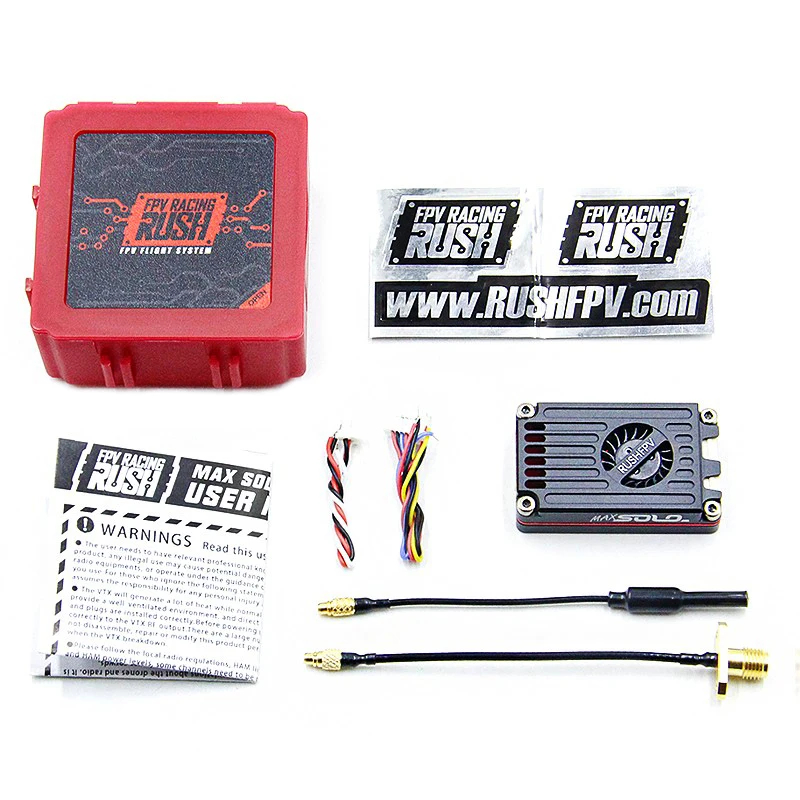 RUSH MAX SOLO 5.8GHz 2.5W VTX  – Rushfpv Rush Max Solo 5.8G 2.5W Vtx recenzja i cena