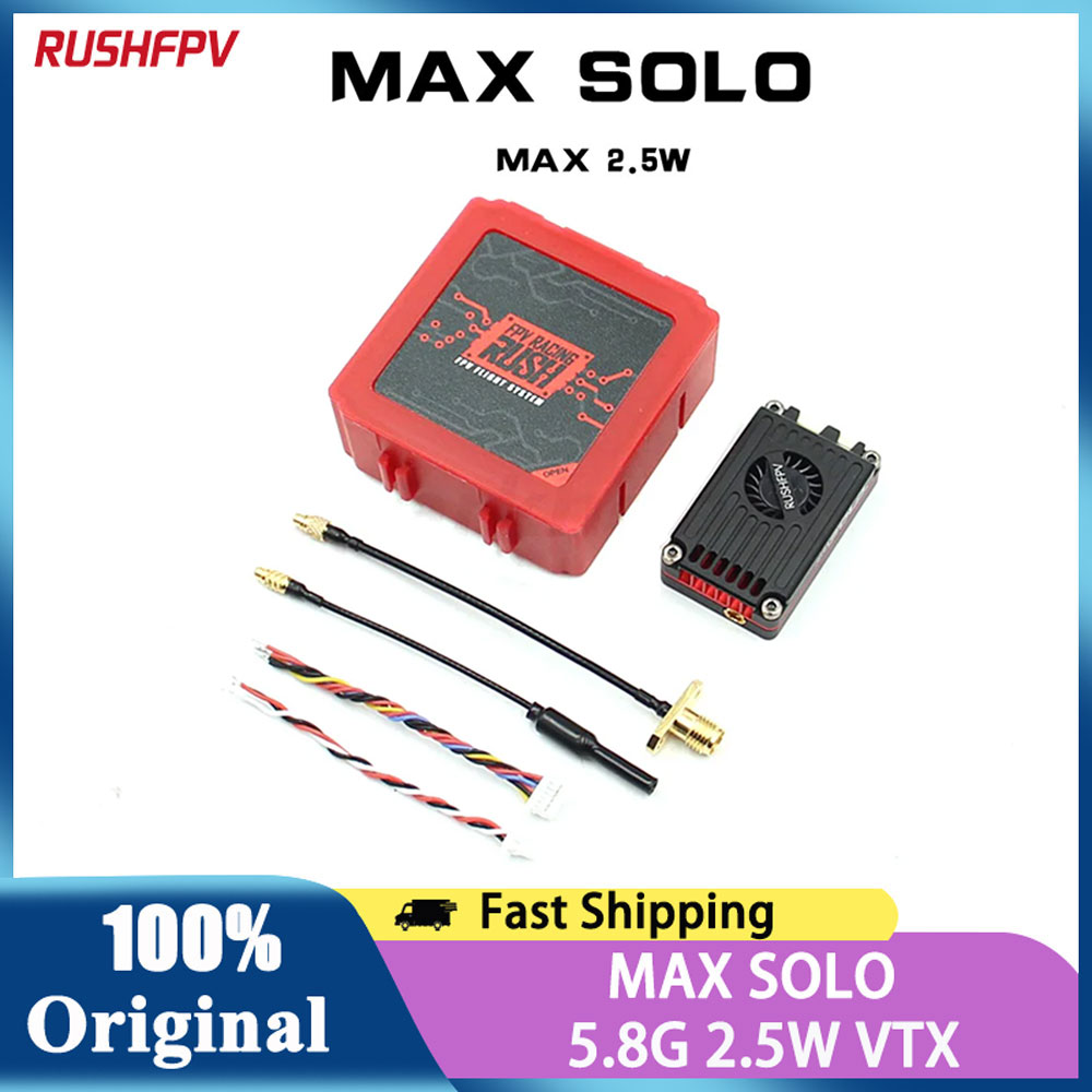 RUSHFPV RUSH MAX SOLO 5.8GHz 2 – Rushfpv Rush Max Solo 5.8G 2.5W Vtx recenzja i cena