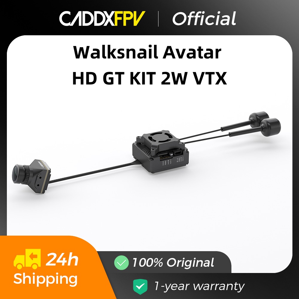 Caddxfpv Walksnail Avatar GT K – Walksnail Avatar Gt Kit 2W Vtx recenzja i cena