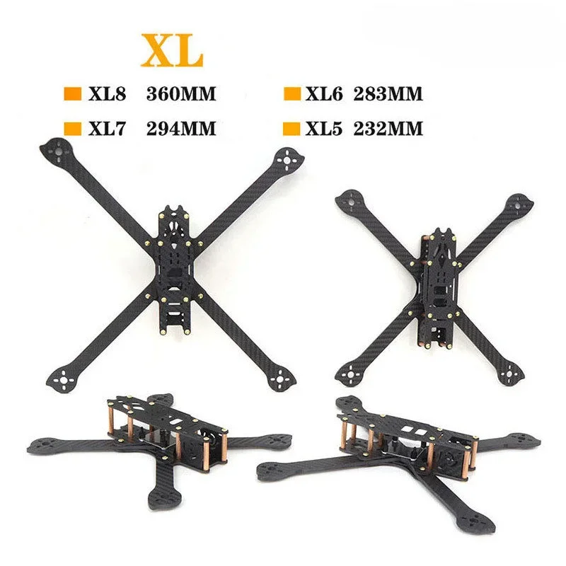 Zestawy ram HSKRC XL5 XL6 XL7  – Geprc Rad Vtx 5.8G 2.5W recenzja i cena