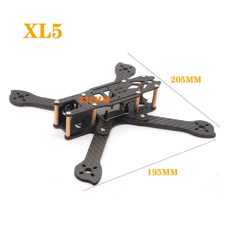 Zestawy ram HSKRC XL5 XL6 XL7  – Geprc Rad Vtx 5.8G 2.5W recenzja i cena
