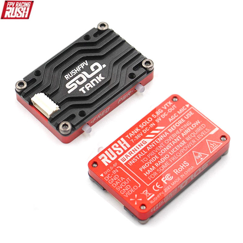 RUSH Solo Tank 5.8G VTX nadajn – Foxeer Reaper Extreme 2.5W Vtx recenzja i cena