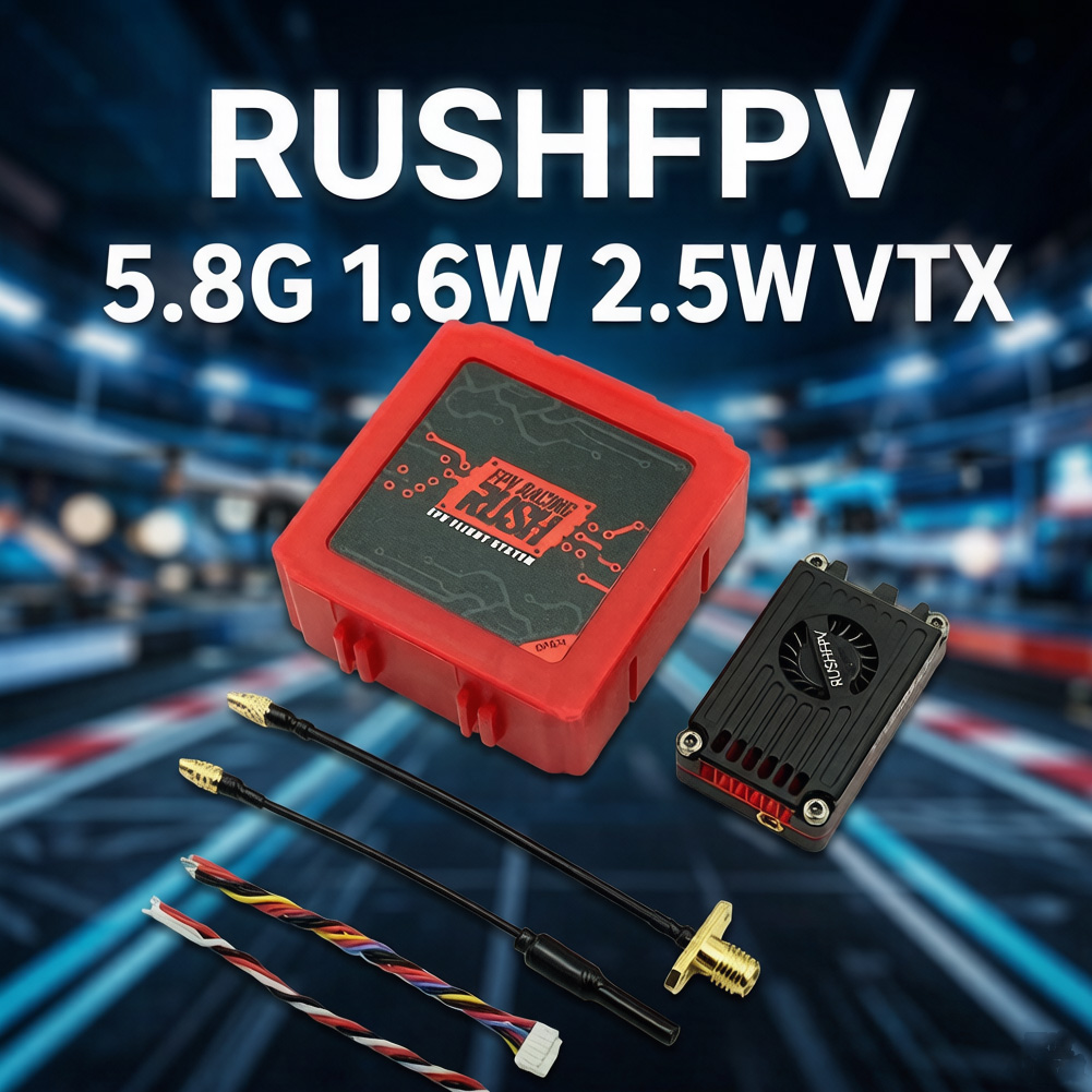 RUSHFPV RUSH MAX SOLO / TANK S – Rushfpv Rush Max Solo 5.8G 2.5W Vtx recenzja i cena